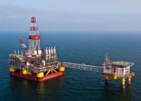 На участке "Жамбыл" в казахстанском секторе Каспийского моря пробурили первую разведочную скважину На участке "Жамбыл" в казахстанском секторе Каспийского моря пробурили первую разведочную скважину