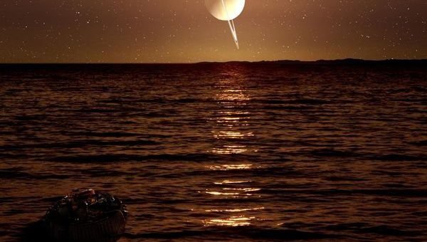 Море Лигеи на Титане содержит 9 тысяч кубокилометров жидкого метана - ученые Море Лигеи на Титане содержит 9 тысяч кубокилометров жидкого метана - ученые