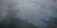 Гигантское пятно неизвестного происхождения "расползается" в Амурском заливе Гигантское пятно неизвестного происхождения "расползается" в Амурском заливе