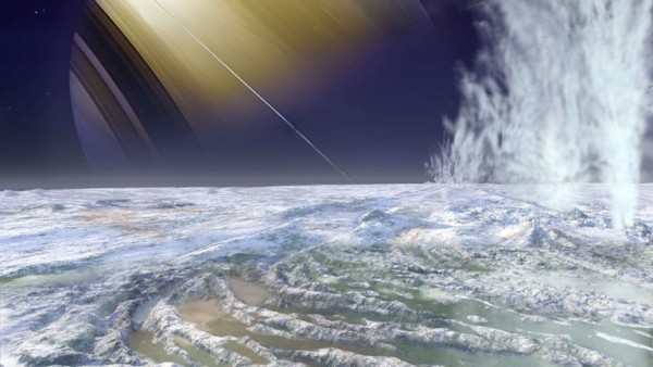 NASA: Расположение гейзеров на спутнике Сатурна выдало существование скованного льдом моря с приливами и отливами NASA: Расположение гейзеров на спутнике Сатурна выдало существование скованного льдом моря с приливами и отливами