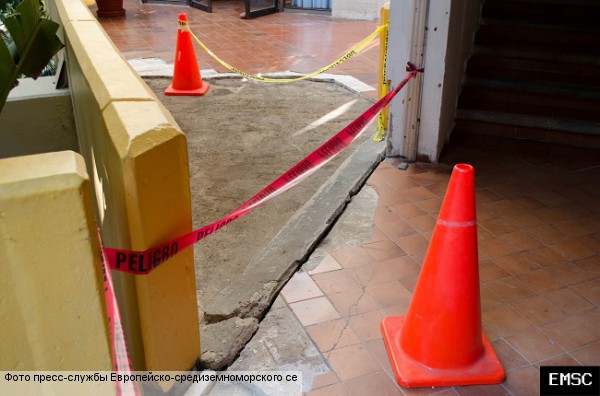 Землетрясение магнитудой 5,4 зарегистрировали в Мехико