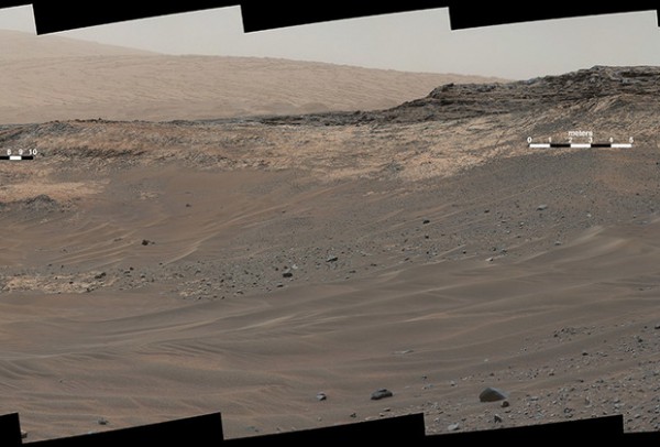 Марсоход Curiosity сделал панорамный снимок Марсоход Curiosity сделал панорамный снимок