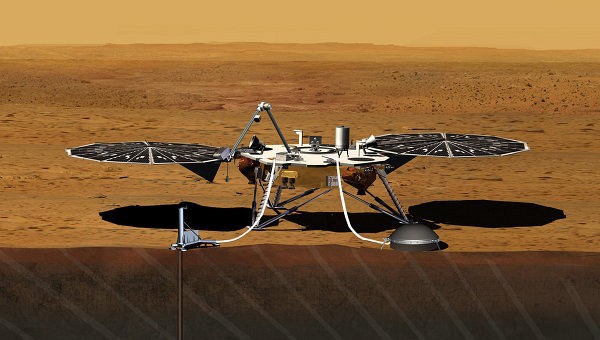 НАСА начало проверку марсианского спускаемого модуля Insight НАСА начало проверку марсианского спускаемого модуля Insight