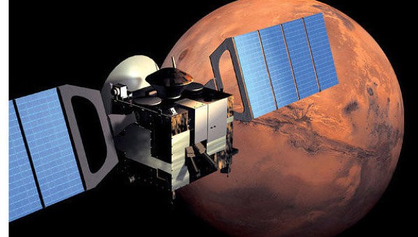Зонд Mars Express получил новые фотографии полярного сияния на Марсе Зонд Mars Express получил новые фотографии полярного сияния на Марсе