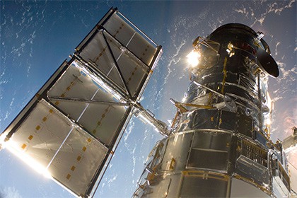 Телескоп Hubble сделал снимок самой одинокой галактики во Вселенной Телескоп Hubble сделал снимок самой одинокой галактики во Вселенной