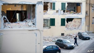 Землетрясение вызвало панику на севере Италии