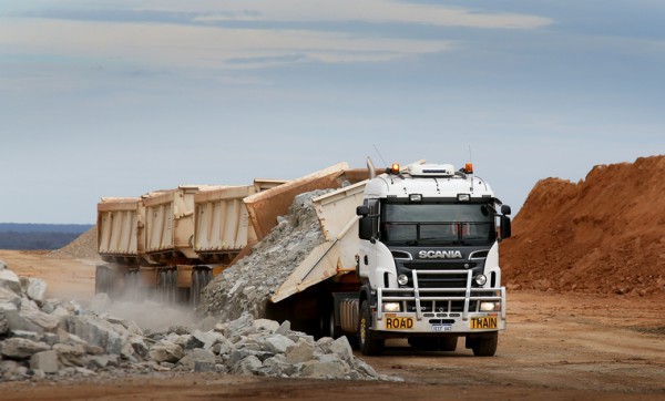 Карьерный беспилотник Scania развивает скорость до 90 км/ч Карьерный беспилотник Scania развивает скорость до 90 км/ч