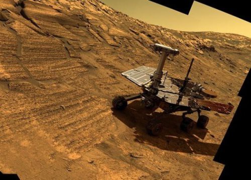 Марсоход Opportunity начинает 10-й год своих скитаний по Марсу Марсоход Opportunity начинает 10-й год своих скитаний по Марсу