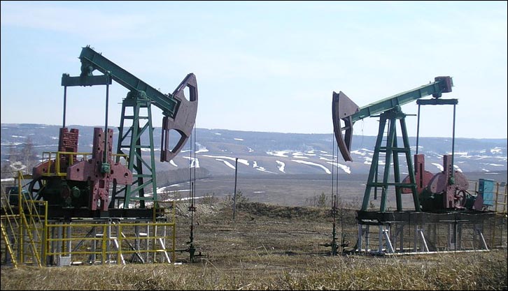 Добыча нефти из месторождения в Белоруссии производится на 40% Добыча нефти из месторождения в Белоруссии производится на 40%