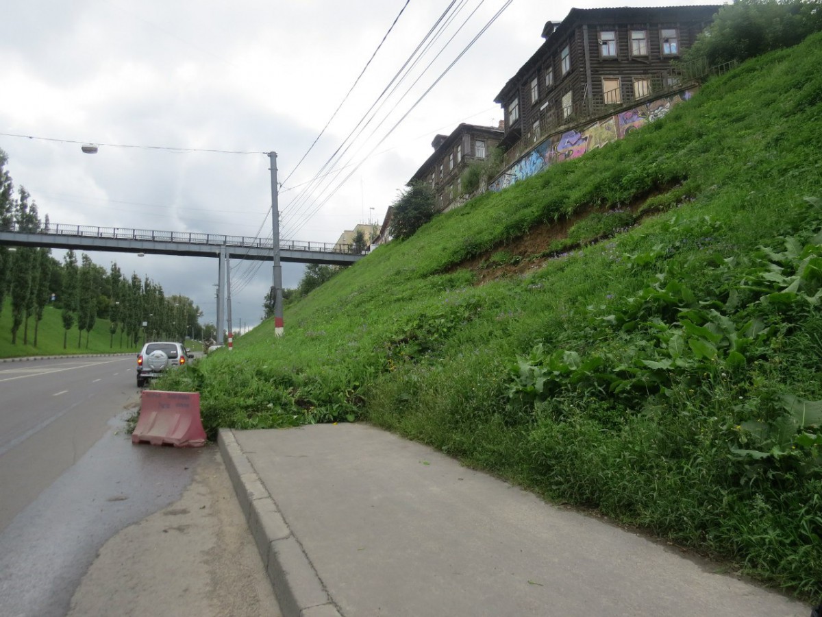 Оползни в Нижнем Новгороде Оползни в Нижнем Новгороде