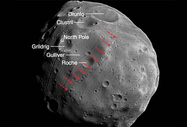 Разгаданы секреты аномальных каналов Фобоса