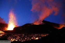 Вулкан Плоский Толбачик на Камчатке активизировался Вулкан Плоский Толбачик на Камчатке активизировался