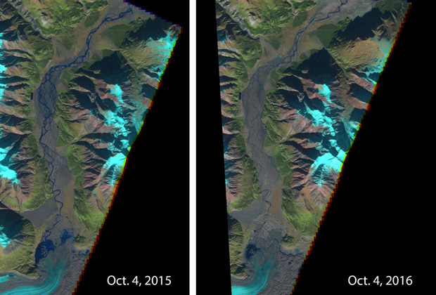 Канадские ледники активно тают