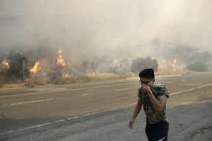 Калифорнию охватили масштабные пожары Калифорнию охватили масштабные пожары