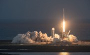 Во время испытаний взорвался новый двигатель для ракеты Falcon 9 Во время испытаний взорвался новый двигатель для ракеты Falcon 9