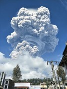 Взорвался Индонезийский вулкан Синабунг